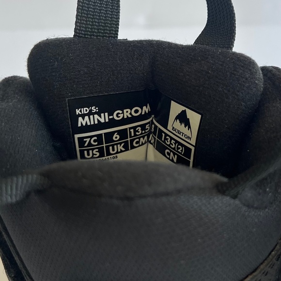 Burton Mini Grom Snowboard Boots toddlers Sz  7c - Picture 5 of 6